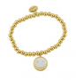 A.C. SMILE CHARM BRACELET