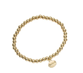 A.C. 5 MM GOLD BALLS BRACELET