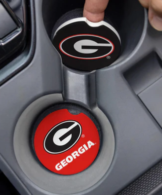 UGA CAR COASTER SET 2PC