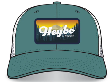 TEAL MTN SUNRISE MESHBACK HAT