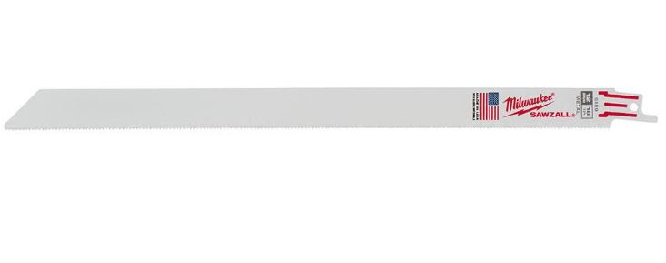 RECIPROCATING SAWBLADE 3/4X12" 18TPI