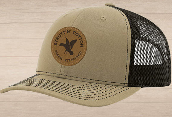 KHAKI WOODIE CIRCLE PATCH HAT
