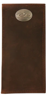 LEATHER CHECKBOOK WALLET