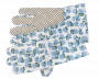BLUE HYDRANGEA GARDEN GLOVES