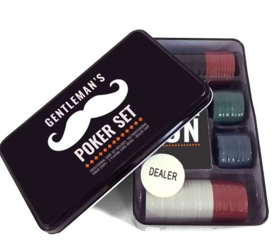 BLACK POKER IN A TIN