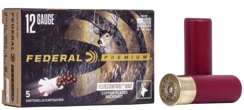 FEDERAL 12GA 2-3/4 00B 5RNDS