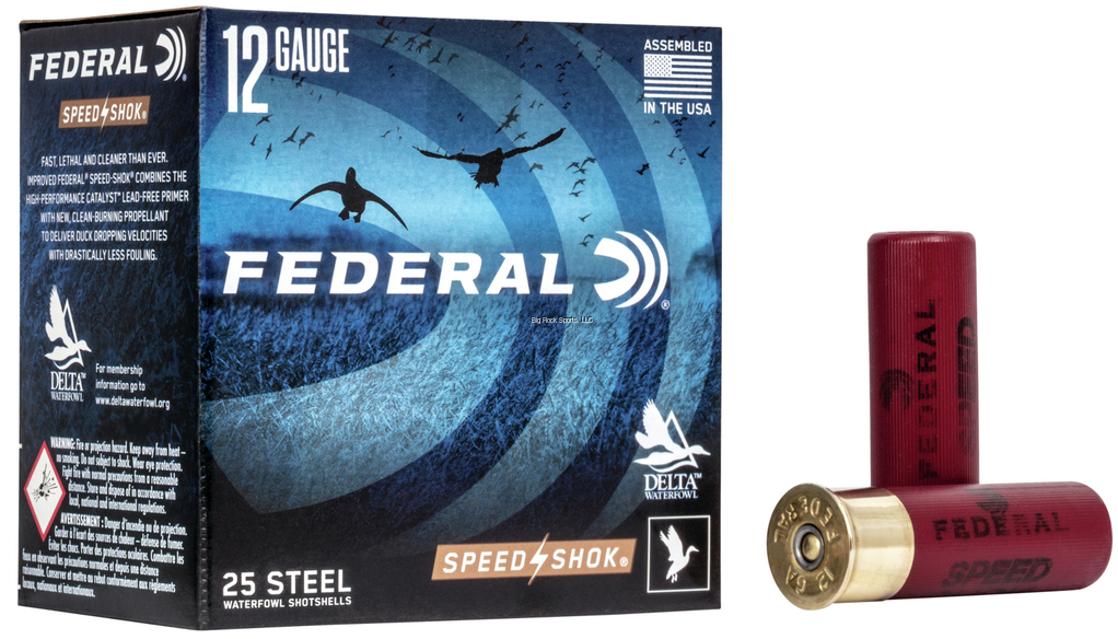 FEDERAL BB 12GA 3" 1-1/4OZ 25RDS