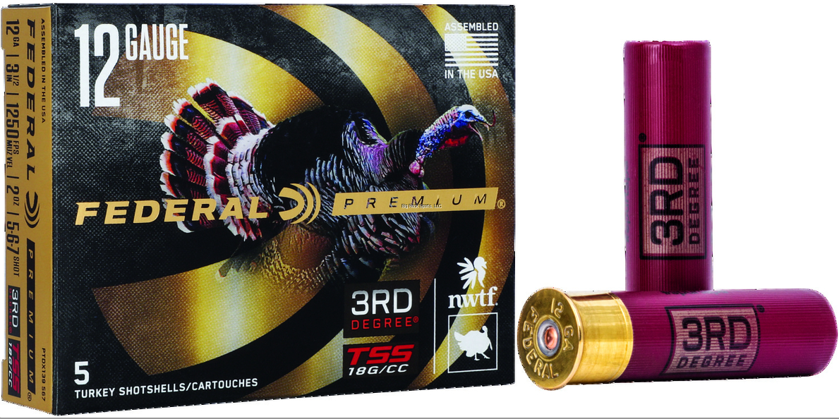 TURKEY SHOT 12GA 3.5" 5 RNDS