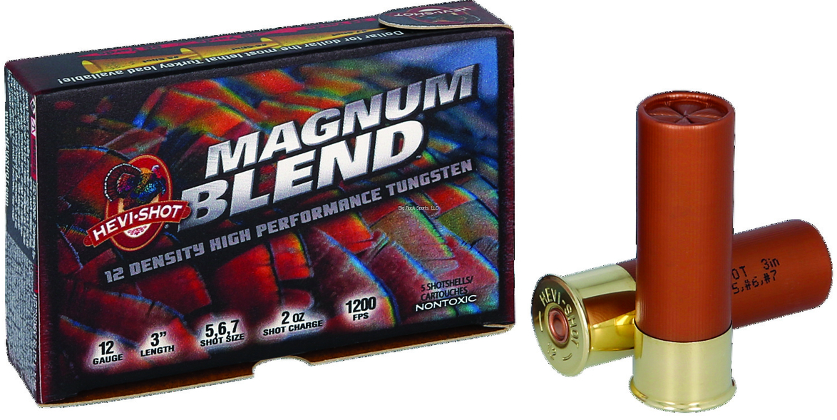 HEVI-SHOT 12GA 3" 5RND