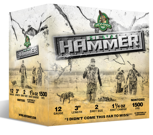 HEVI-SHOT 12GA 3" #2 25RND