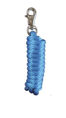 PURPLE/TURQUOISE BULL SNAP LEAD ROPE 10'