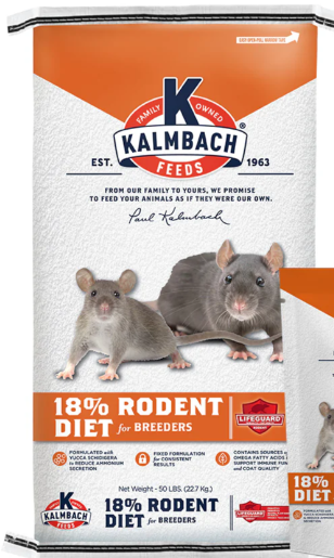 18% KALMBACH RODENT DIET