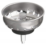 STAINLESS STEEL SINK BASKET STRAINER