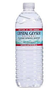 CRYSTAL GEYSER SPRING WATER