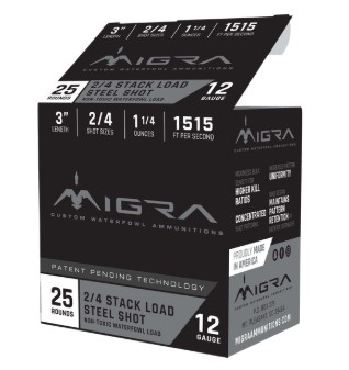 MIGRA STEEL 12GA 3" #4-6