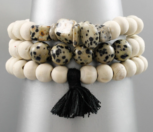 TASSEL & STONE BRACELET