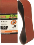 FINE SANDING BELT 3X18IN 120GR