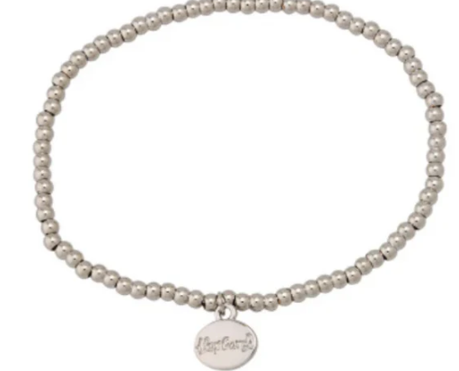 A.C. 3MM SILVER BALL BRACELET