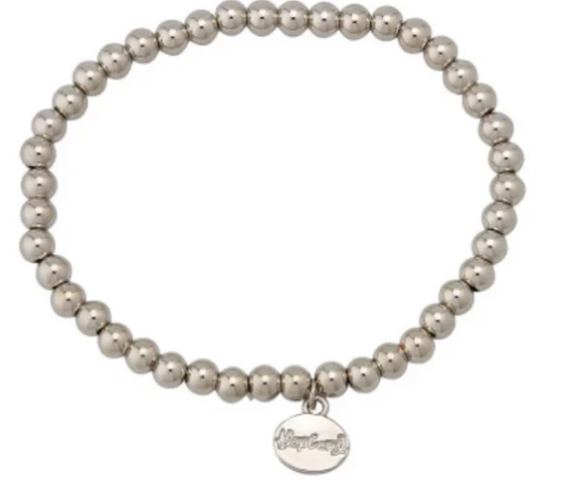 A.C. 5MM SILVER BALL BRACELET