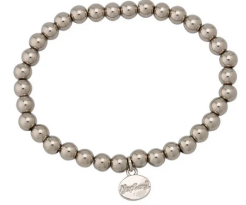 A.C. 6MM SILVER BALL BRACELET