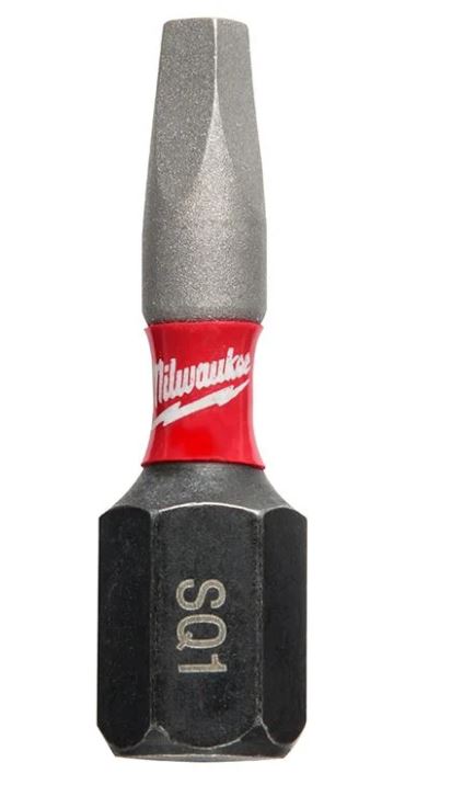 STEEL SQUARE RECESS DRIVE BIT #1 1"