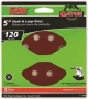 FINE SANDING DISC 5IN 120 GRIT