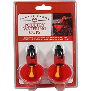 POULTRY DRINKER CUPS 2 PACK