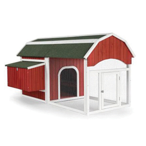 RED CHICKEN COOP