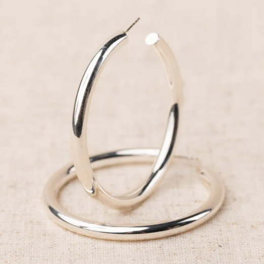 STELLA SILVER SHINY EARRINGS