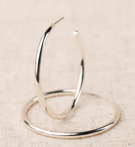 ESTONIA SILVER SHINY EARRING