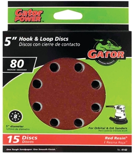 MEDIUM SANDING DISC 5IN 80GRIT