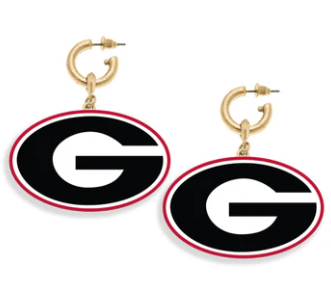 GA DOGS LOGO RESIN HOOP