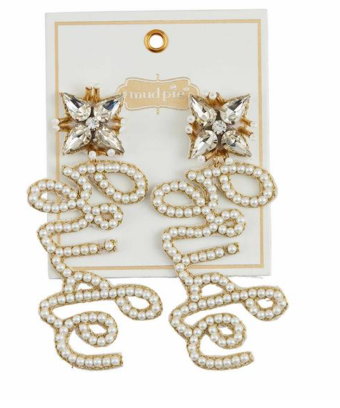 BRIDE MP BEAD EARRINGS