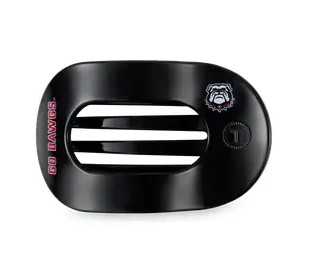 MED GO DAWGS! FLAT ROUND CLIP