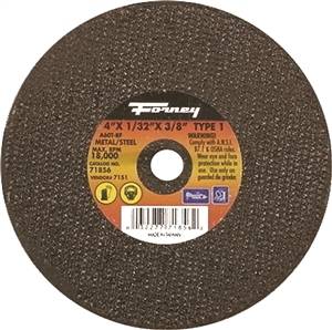 MEDIUM CUT-OFF WHEEL 1/32X4' 60GRIT