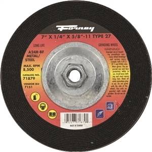 COARSE GRINDING WHEEL 1/4X7" 24GRIT