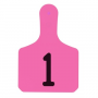 NUMBERED CALF TAGS 1-25