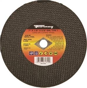 COARSE CUT-OFF WHEEL 24GRIT 7IN