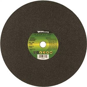 COARSE CUT-OFF WHEEL 14IN 20GRIT
