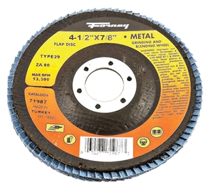 ALUMINUM FLAP DISC 4-1/2IN 80GRIT
