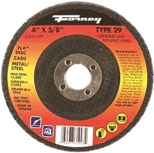 FINE FLAP DISC 5/8X4" 80GRIT