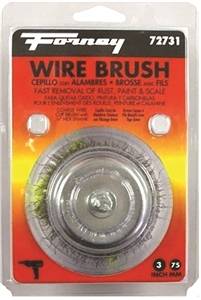 STEEL WIRE CUP BRUSH 3IN