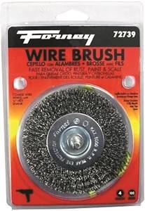 WIRE WHEEL BRUSH .012X4IN
