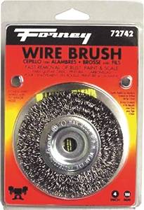 WIRE WHEEL BRUSH 1/2X4IN