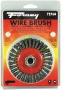 STEEL WIRE WHEEL BRUSH .02X4IN