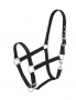 BLACK NYLON HORSE HALTER
