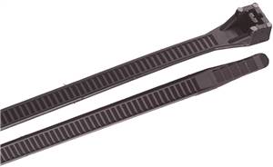 BLACK HEAVY DUTY CABLE TIE 18"