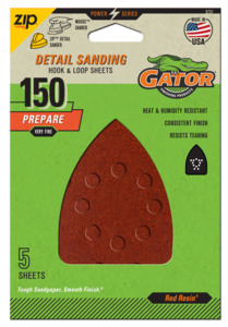 FINE SANDING SHEETS 150GR 5IN