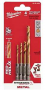 TITANIUM DRILL BIT SET 4-PIECE