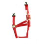 RED LARGE HORSE HALTER